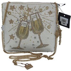 NWT Mary Frances Toast Of The Town Splurge Crossbody Handbag MSRP $173